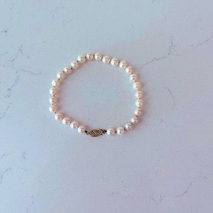 •14K gold Real Pearl•